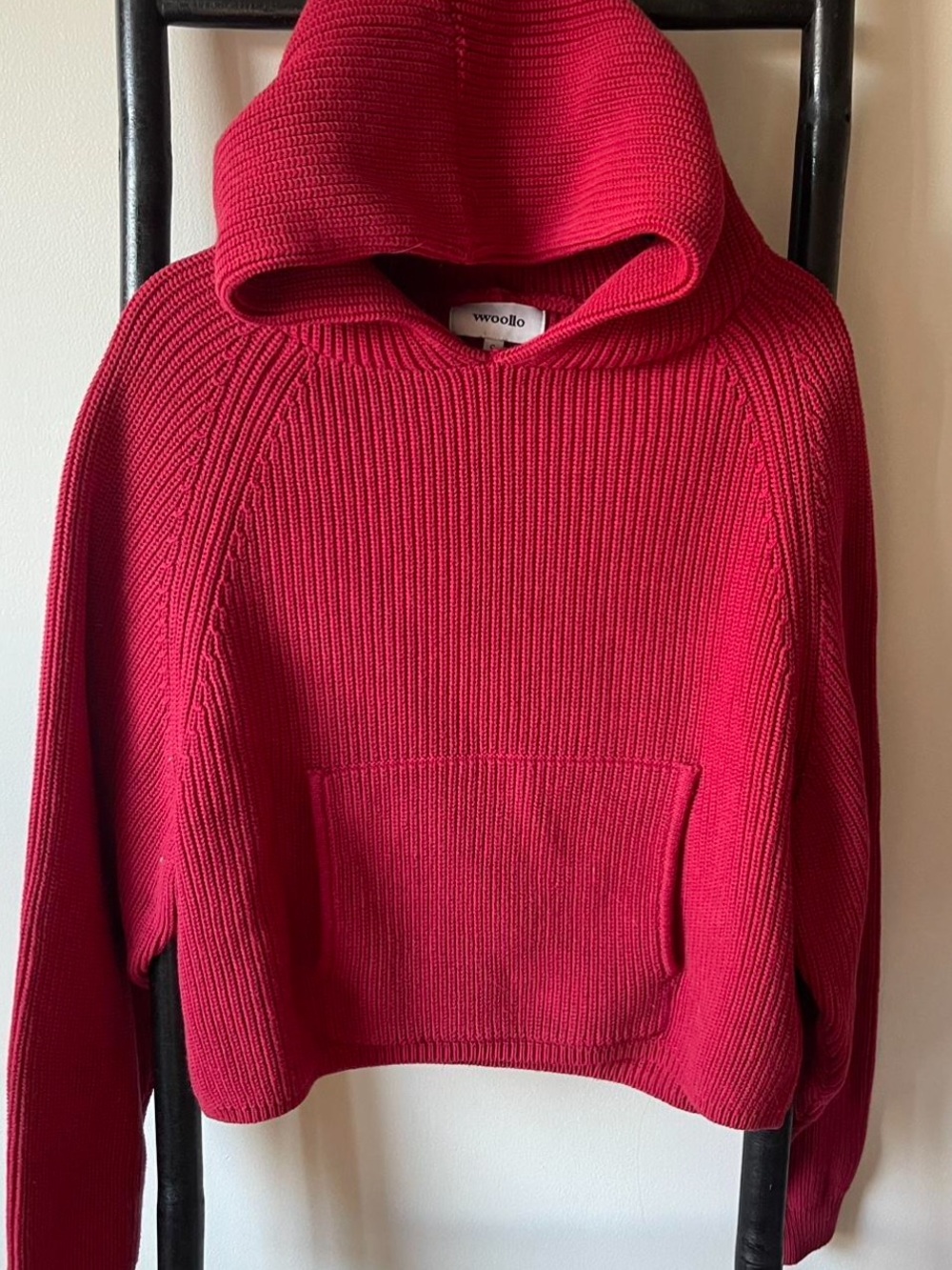 Heart Knit Sweatshirt